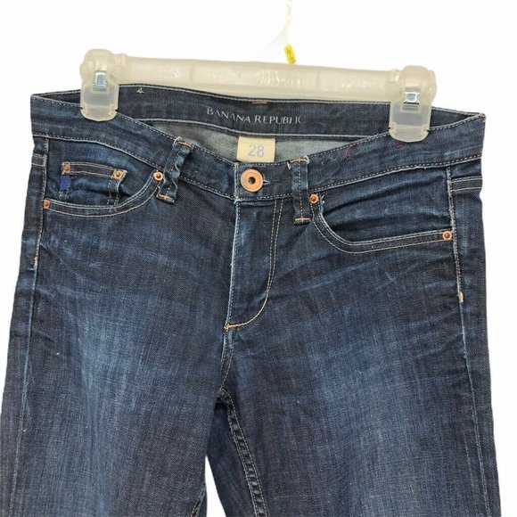 Banana Republic Mens Classic Straight Jean Blue 28 - Picture 2 of 10